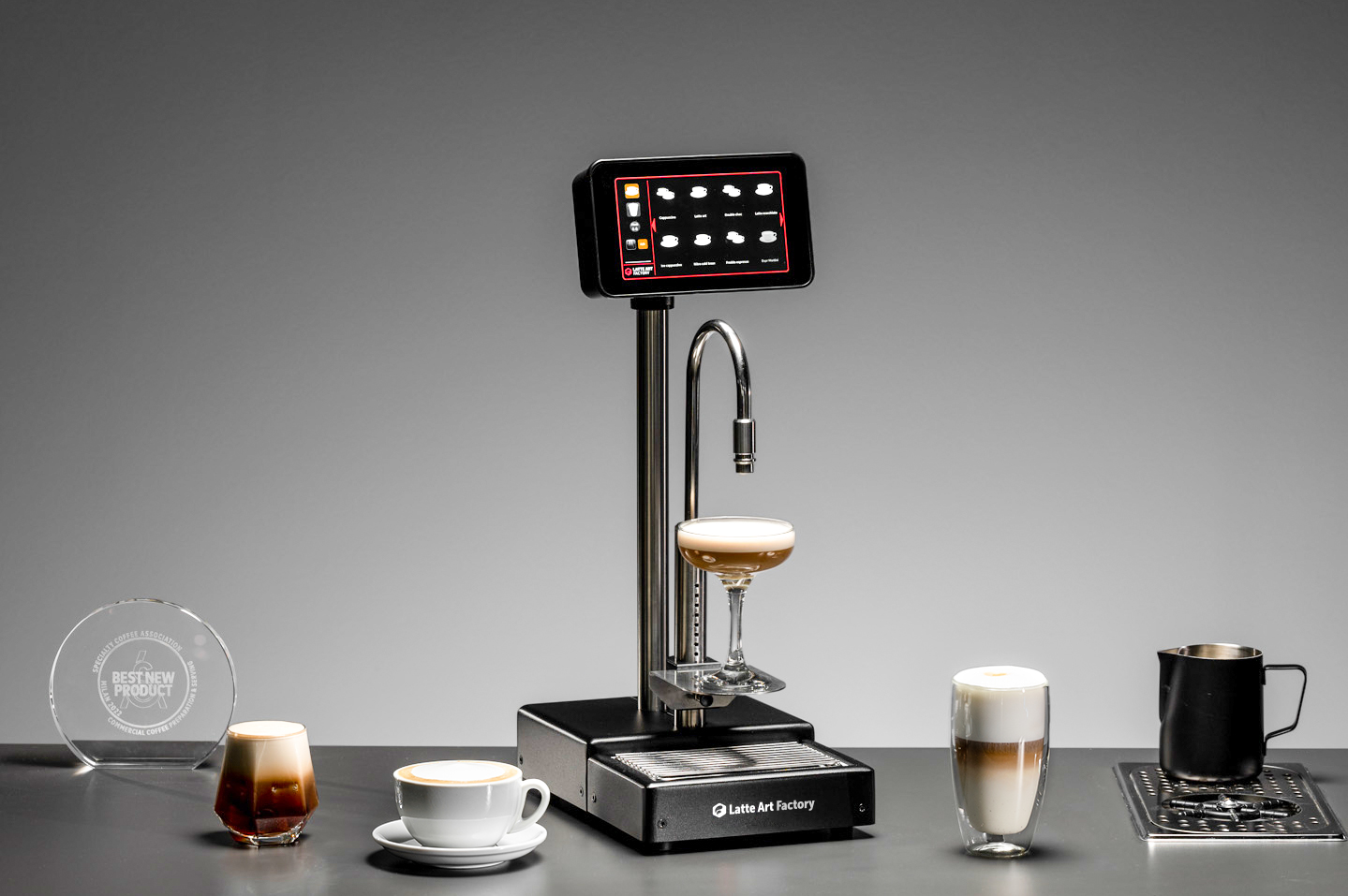 Caffè d’Autore introduces award-winning Latte Art Factory milk foamer to Spain