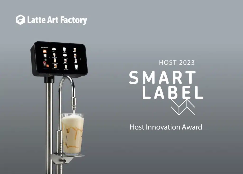 HOST-Innovation-Smart-Label-Award 2023 - Latte Art Factory Bar Pro - Host Milano 2023